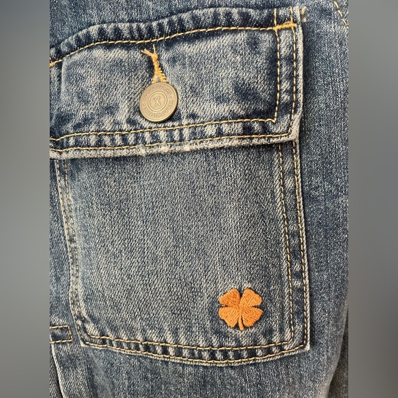 Lucky Brand X Yellowstone Men's Type 2 Pintuck Denim Jacket TV Show Size M - Picture 8 of 14